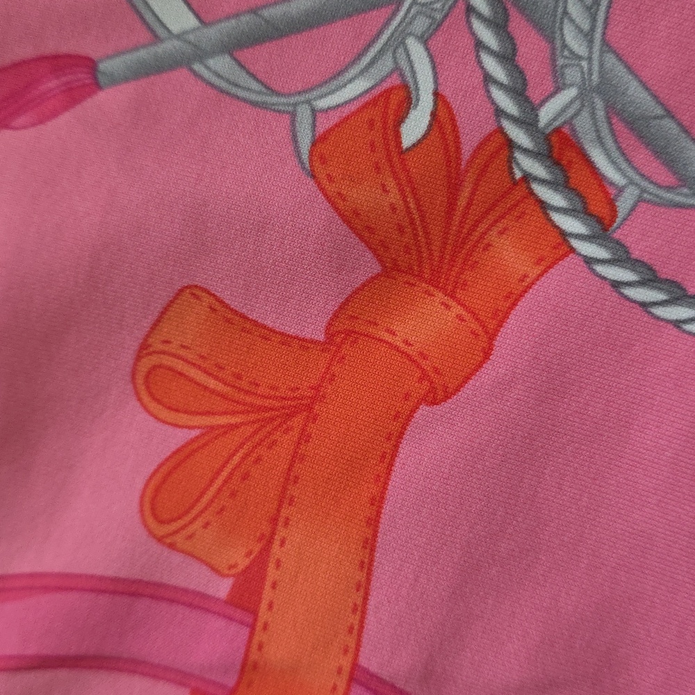 J. Mclaughlin Pink Pull Over Button Pink Equestri… - image 6